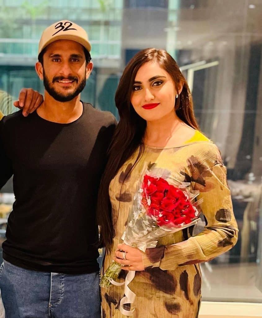 Hassan Ali New Family Pictures With In-laws From India