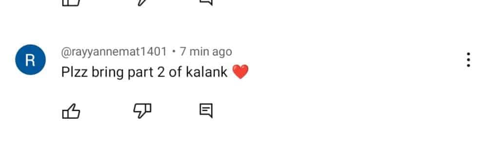 Kalank Last Episode Public Reaction