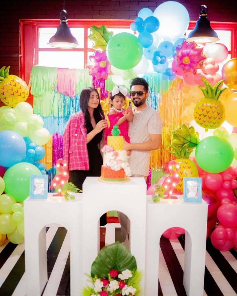 Sarah Khan & Falak Shabir Celebrate Alyana's Second Birthday