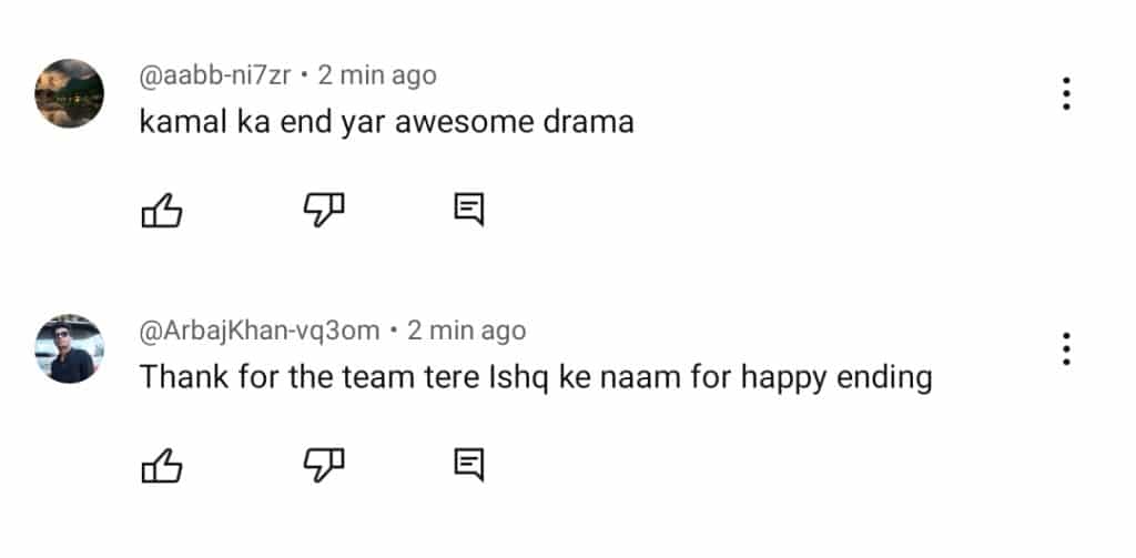 Tere Ishq Ke Naam Last Episode - Fans Praise The Ending