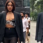 Bhumi Pednekar Sizzles In Racy Bralette With Sheer Pants
