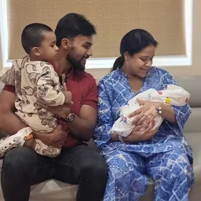 'Bigg Boss' Arav's wife actress Raahei gives birth to second child