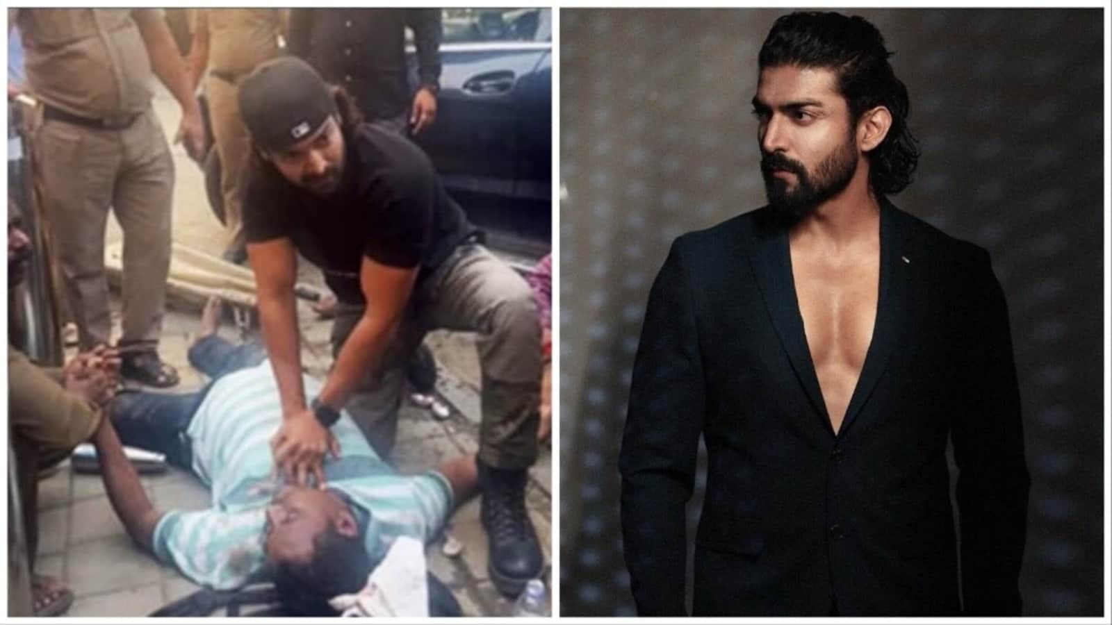 Gurmeet Choudhary Gives CPR To Man Who Collapsed On Street In Mumbai