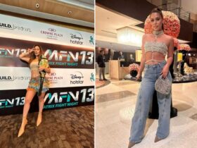 Krishna Shroff's Steal the show with her unique Fashion Choice at Matrix Fight Night